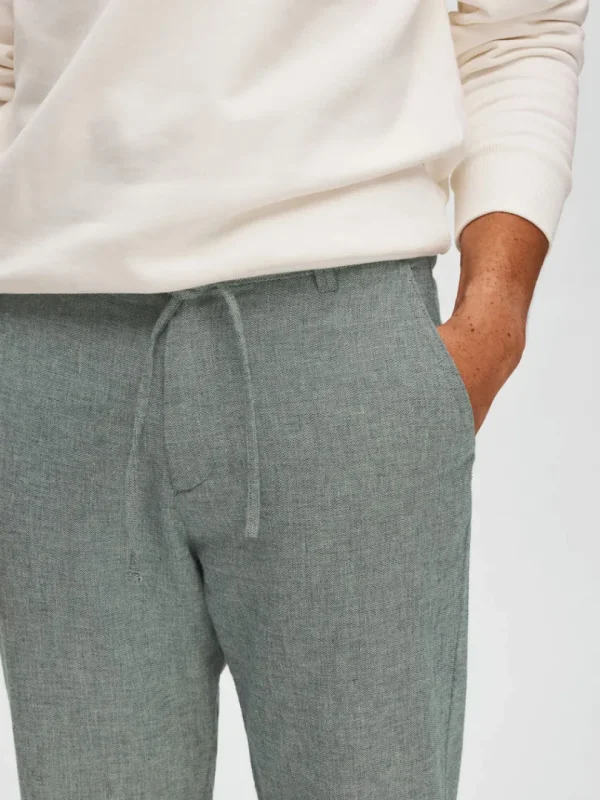 Bukser>SELECTED SLIM FIT TAPERED BUKSER Blue