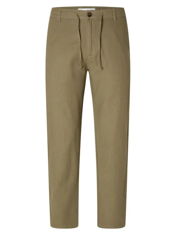 Bukser>SELECTED SLIM FIT TAPERED BUKSER Green