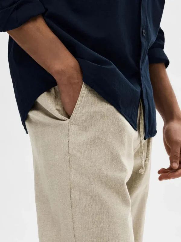 Bukser>SELECTED SLIM FIT TAPERED BUKSER Green