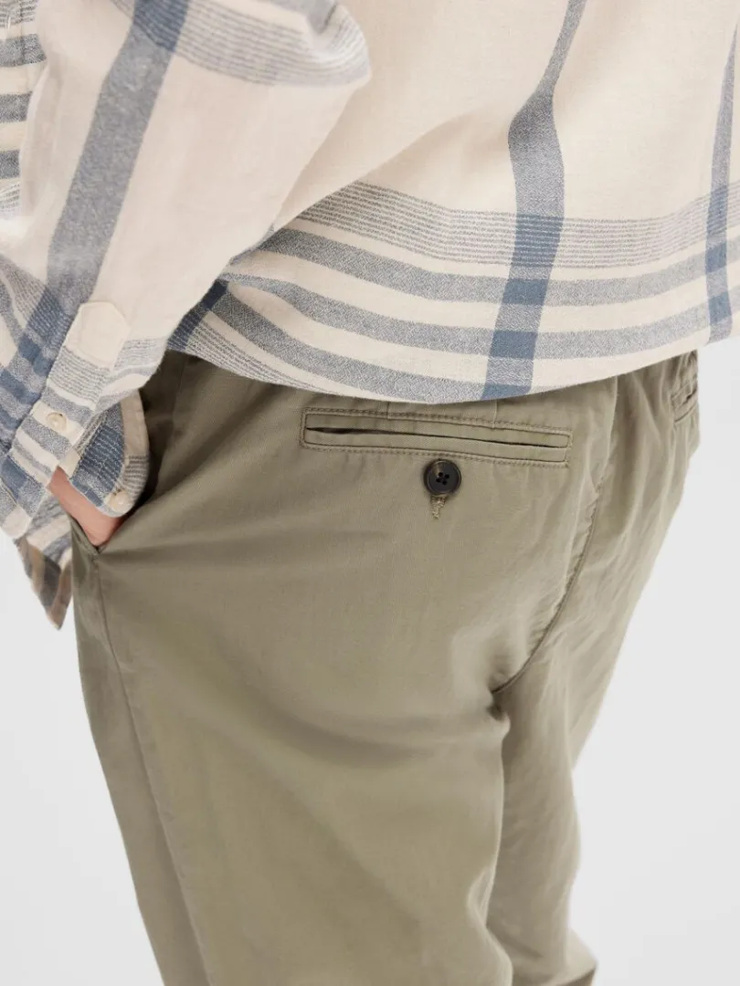 slim_fit_tapered_bukser_5.webp Bukser>SELECTED 172 SLIM FIT TAPERED BUKSER Green