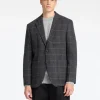Jakkesæt & Blazers>SELECTED SLIM FIT TERNET BLAZER Grey