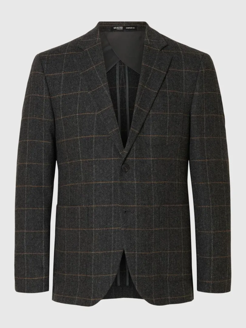 slim_fit_ternet_blazer_4.webp Jakkesæt & Blazers>SELECTED SLIM FIT TERNET BLAZER Grey