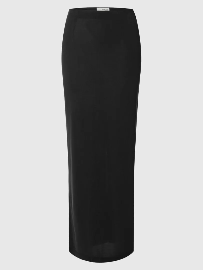 slim_maxinederdel_0.webp Nederdele>SELECTED SLIM MAXINEDERDEL Black
