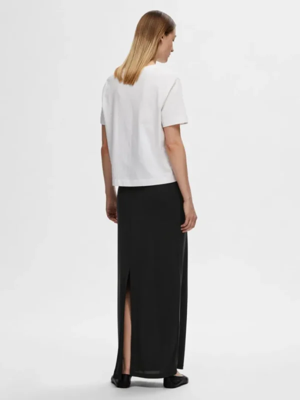 Nederdele>SELECTED SLIM MAXINEDERDEL Black