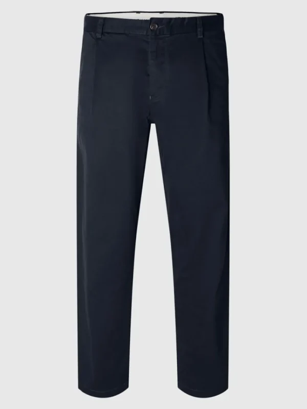 Bukser>SELECTED 172 SLIM TAPERED BUKSER Blue