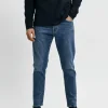 Jeans>SELECTED 172 SLIM TAPERED FIT JEANS Blue