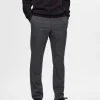 Bukser>SELECTED 175 SLIM-FIT BØRSTET CHINOS Grey