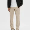 Bukser>SELECTED 175 SLIM-FIT BUKSER Beige