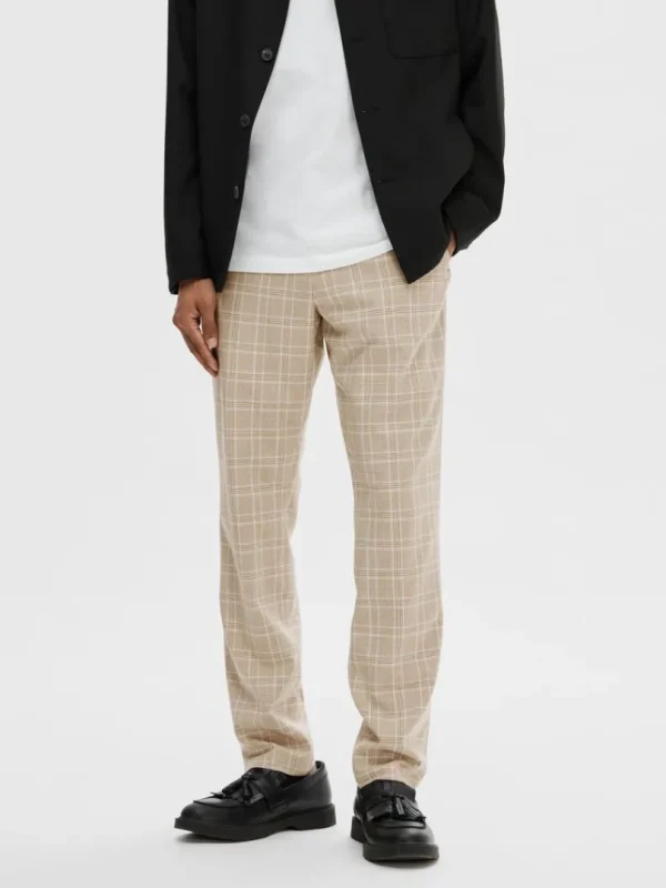 Bukser>SELECTED 175 SLIM-FIT BUKSER Beige