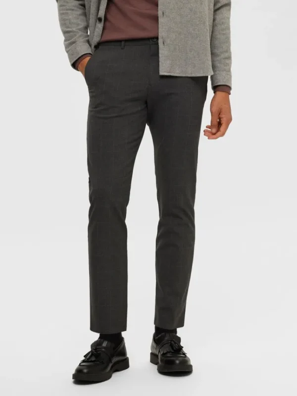 Bukser | Jakkesæt & Blazers>SELECTED 175 SLIM-FIT BUKSER Grey