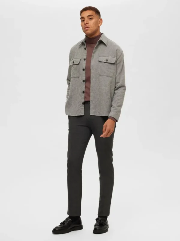 Bukser | Jakkesæt & Blazers>SELECTED 175 SLIM-FIT BUKSER Grey