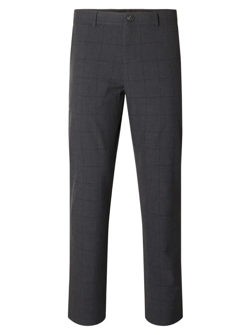 slimfit_bukser_3-8.webp Bukser | Jakkesæt & Blazers>SELECTED 175 SLIM-FIT BUKSER Grey
