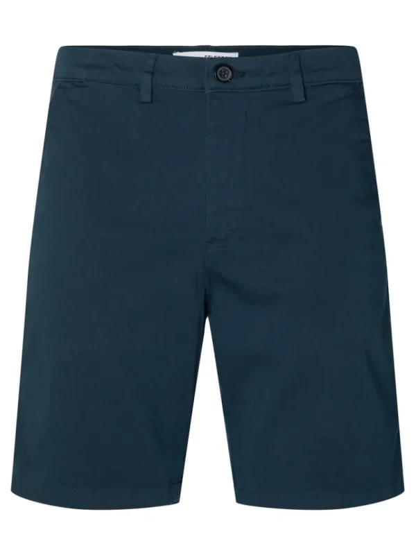 Shorts>SELECTED SLIM-FIT CHINOSHORTS Blue
