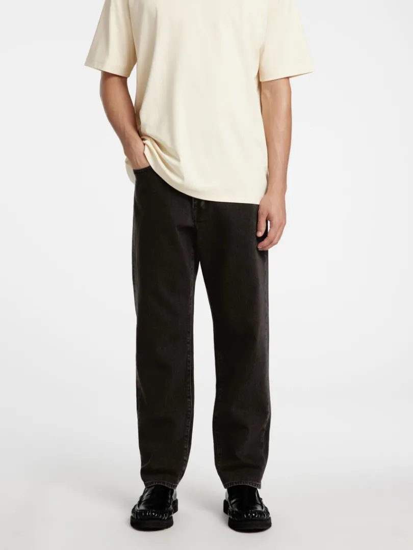 sort_regular_taperedfit__0.webp Jeans>SELECTED 190 SORT REGULAR TAPERED-FIT JEANS Black