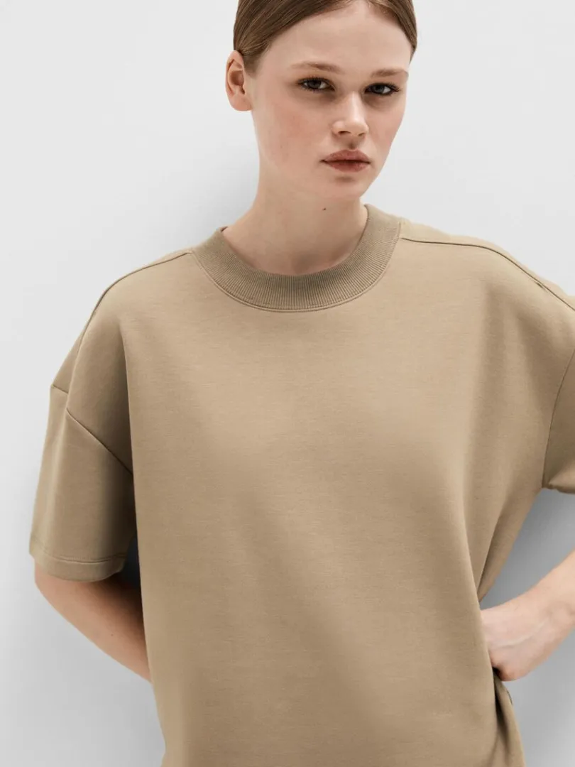 stkrave_tshirt_2.webp T-shirts>SELECTED STÅKRAVE T-SHIRT Brown