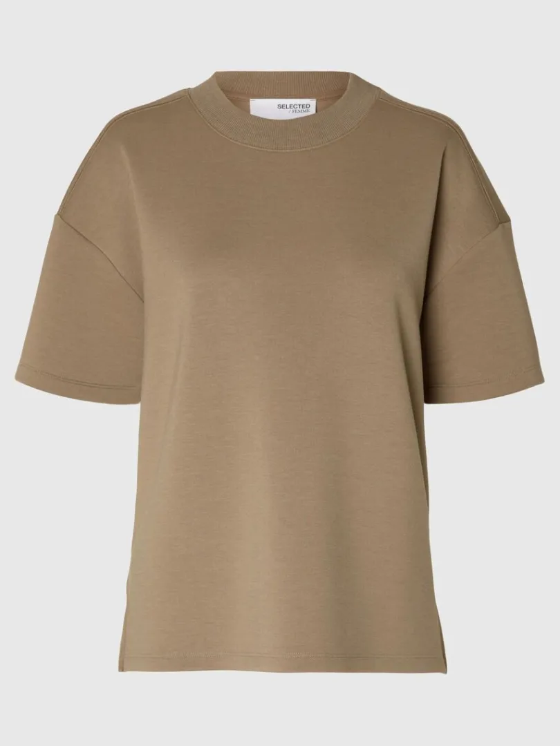 stkrave_tshirt_5.webp T-shirts>SELECTED STÅKRAVE T-SHIRT Brown