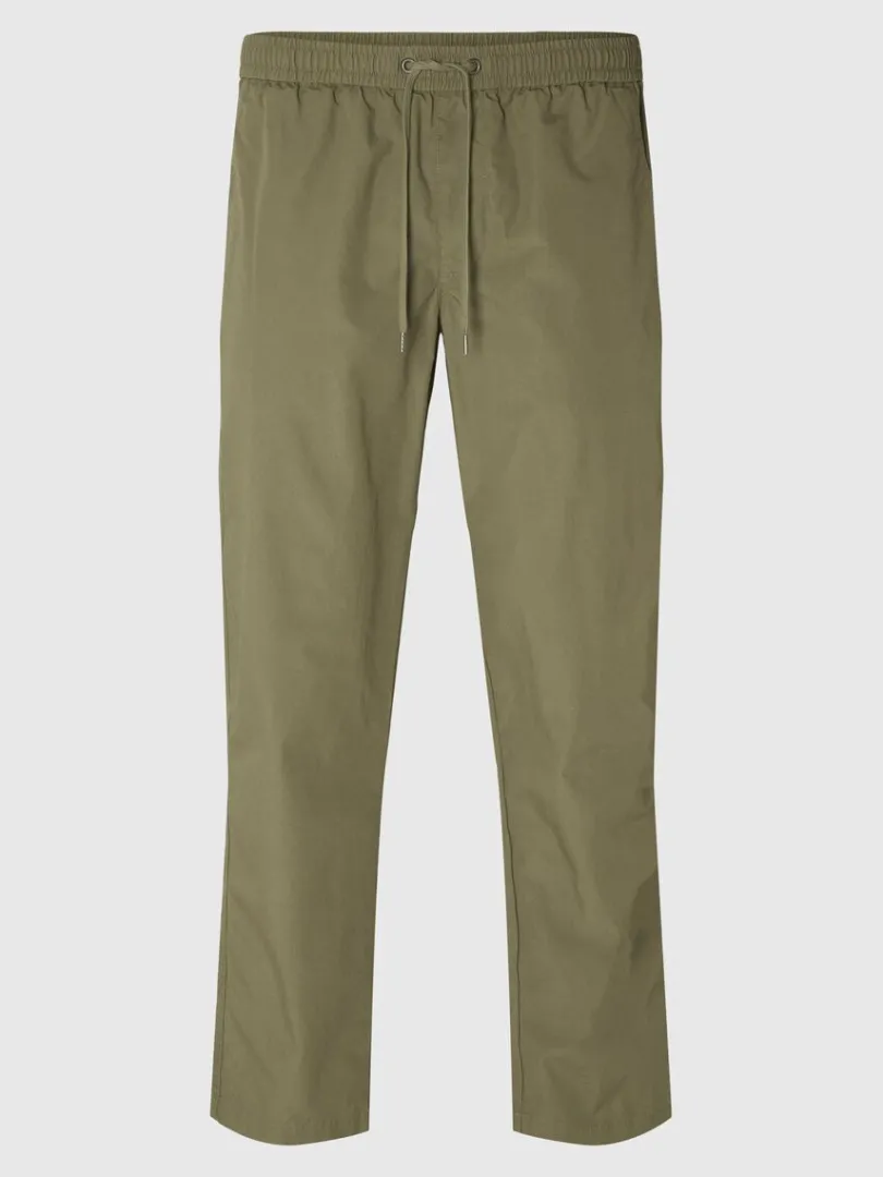straight_fit_bomuld_buks_4.webp Bukser>SELECTED 196 STRAIGHT FIT BOMULD BUKSER Green