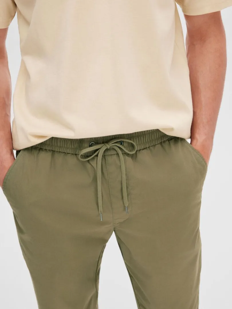 straight_fit_bomuld_buks_5.webp Bukser>SELECTED 196 STRAIGHT FIT BOMULD BUKSER Green