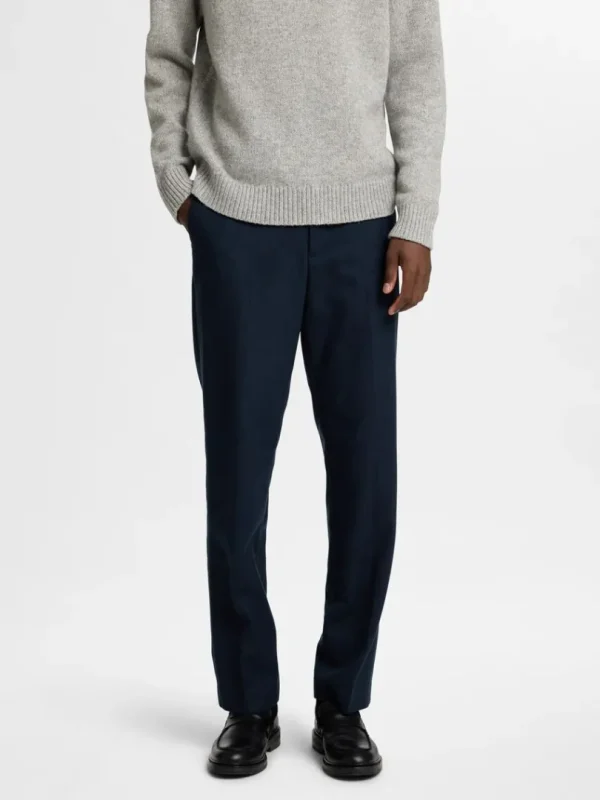 Bukser>SELECTED 196 STRAIGHT FIT BUKSER Blue