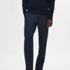 Bukser>SELECTED 196 STRAIGHT FIT BUKSER Blue