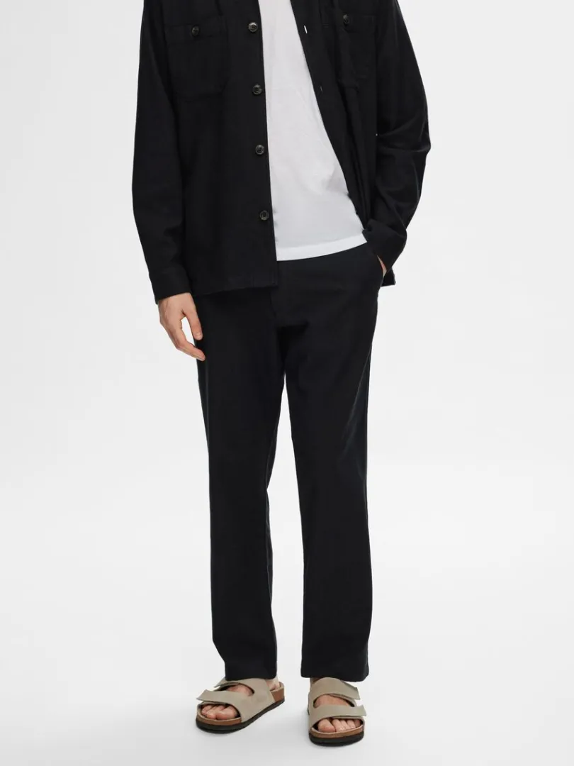 straight_fit_bukser_0-9.webp Bukser>SELECTED STRAIGHT FIT BUKSER Black
