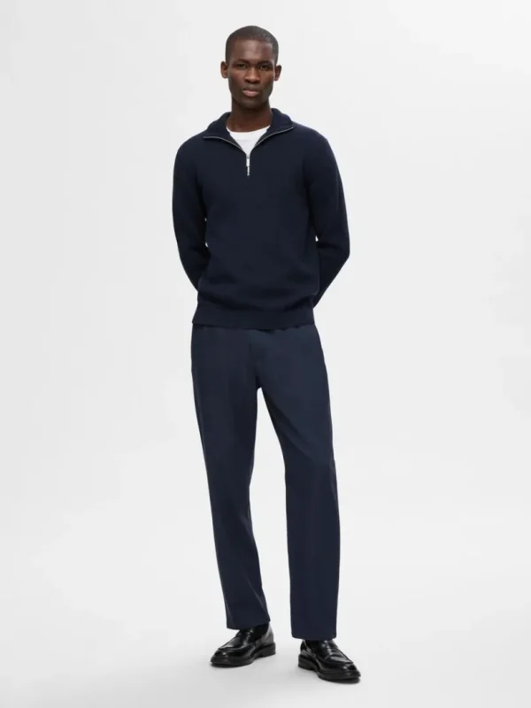 Bukser>SELECTED 196 STRAIGHT FIT BUKSER Blue