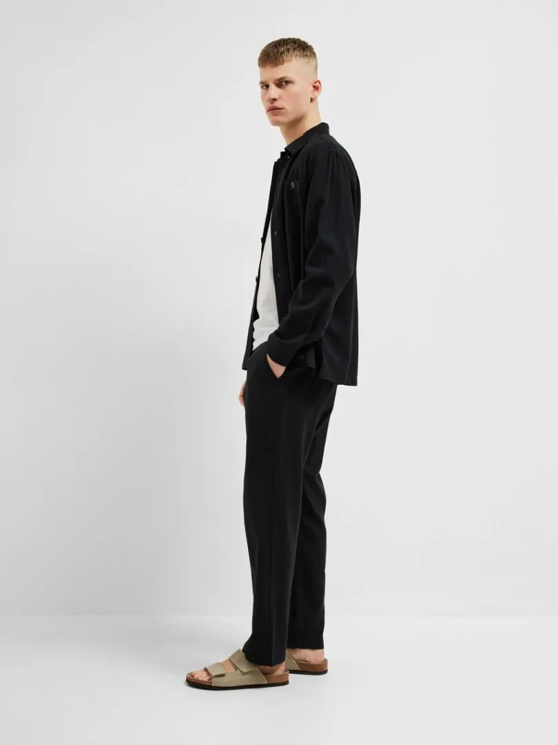 straight_fit_bukser_3-8.webp Bukser>SELECTED STRAIGHT FIT BUKSER Black