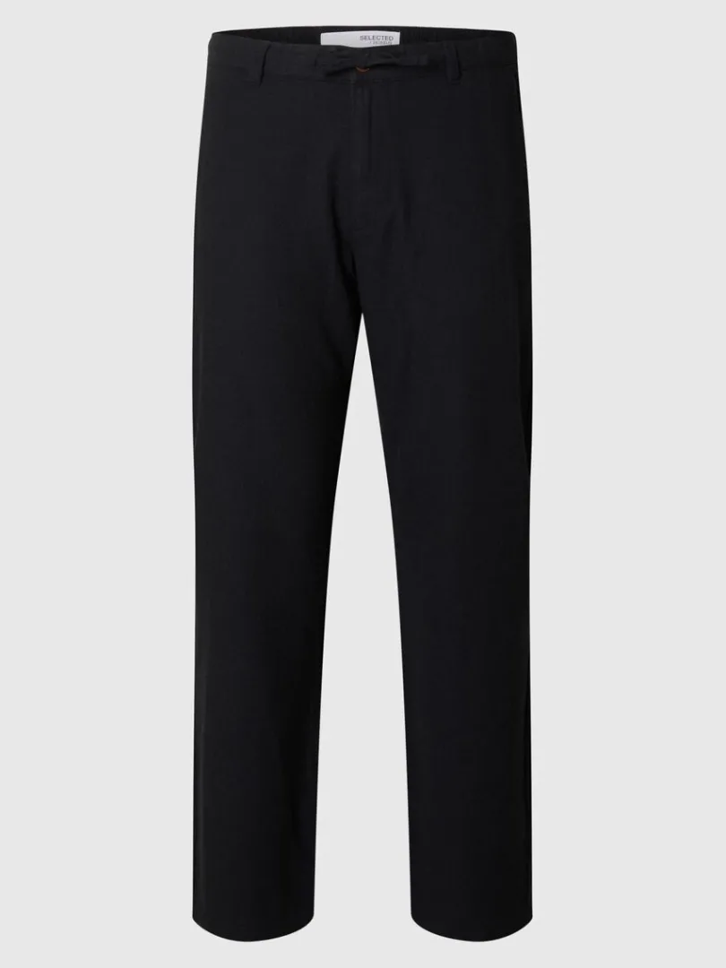 straight_fit_bukser_4-8.webp Bukser>SELECTED STRAIGHT FIT BUKSER Black