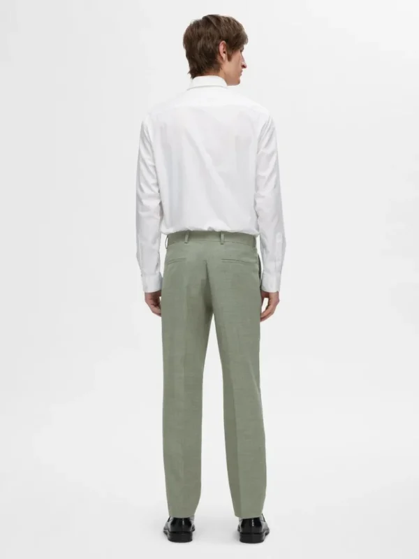 Bukser | Jakkesæt & Blazers>SELECTED STRAIGHT FIT HABITBUKSER Green