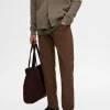 Jeans>SELECTED 196 STRAIGHT FIT JEANS Brown