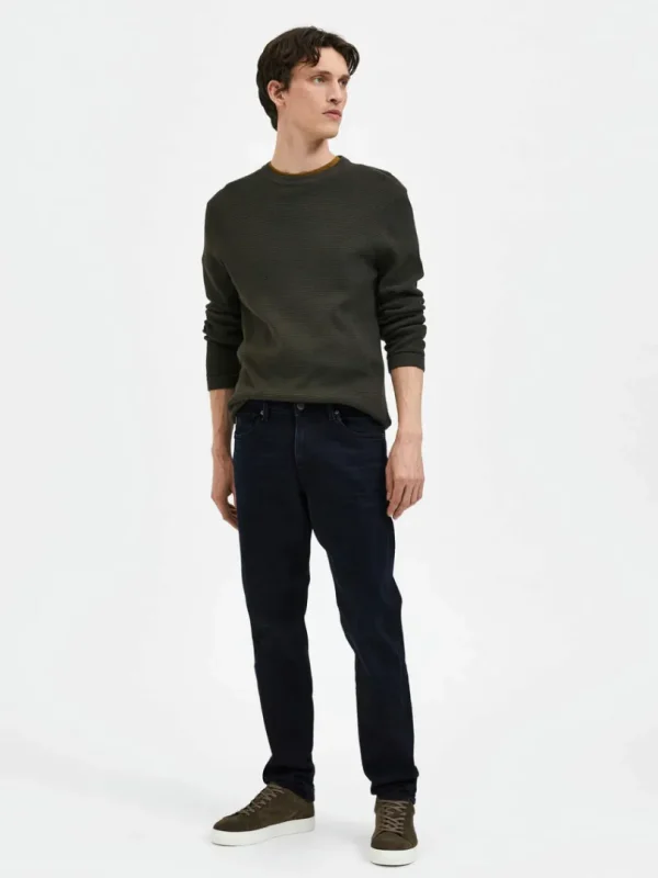 Jeans>SELECTED 196 STRAIGHT FIT JEANS Blue