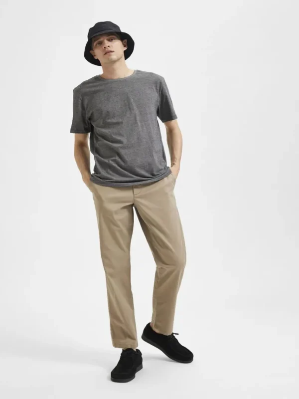 Bukser>SELECTED 196 STRAIGHT FLEX CHINOS Brown