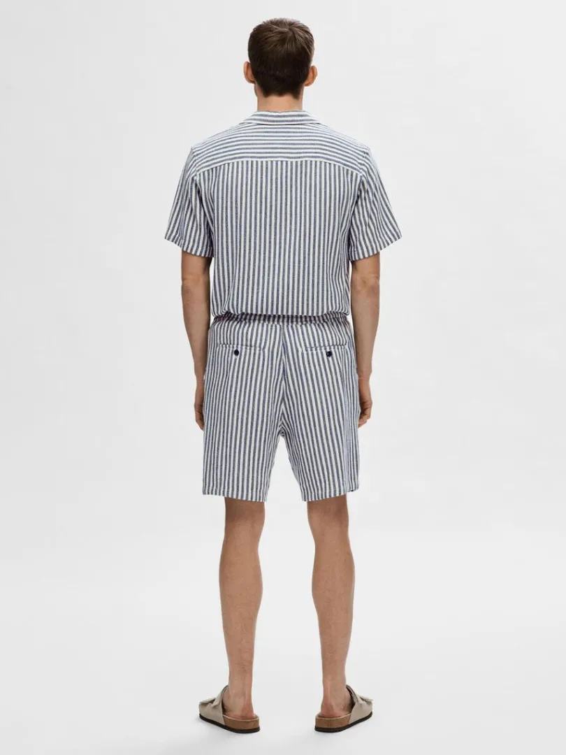 stribede_shorts_1.webp Shorts>SELECTED STRIBEDE SHORTS Blue