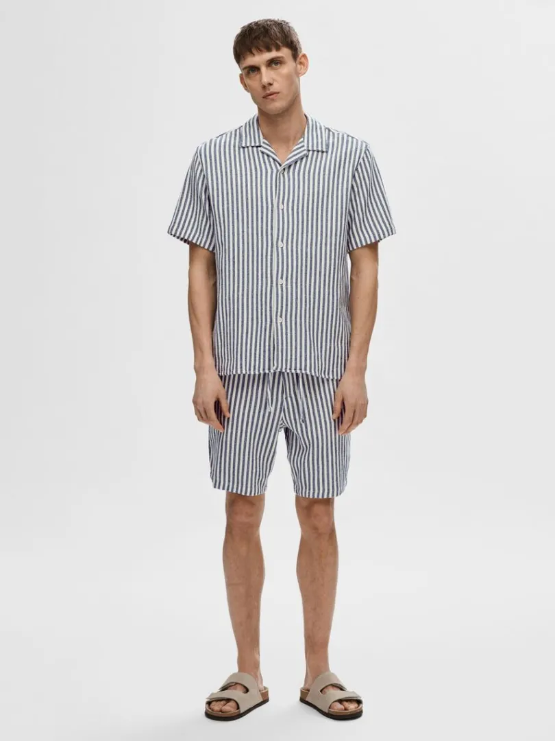 stribede_shorts_2.webp Shorts>SELECTED STRIBEDE SHORTS Blue