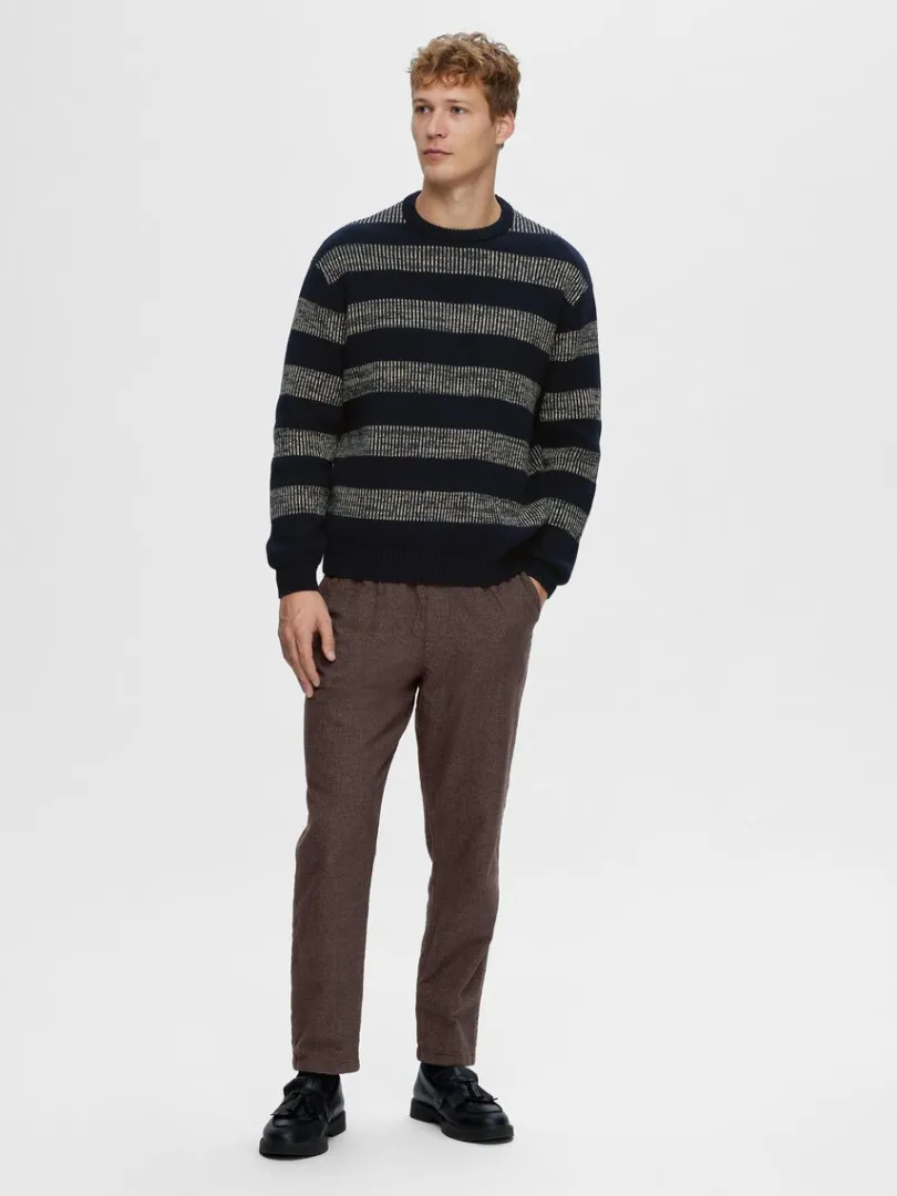 stribet_bomuld_pullover_1.webp Strik>SELECTED STRIBET BOMULD PULLOVER Blue