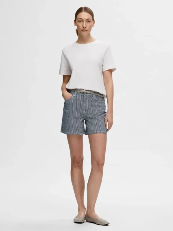 Shorts>SELECTED STRIBET DENIMSHORTS Blue