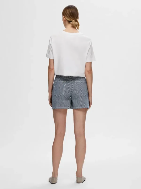 Shorts>SELECTED STRIBET DENIMSHORTS Blue