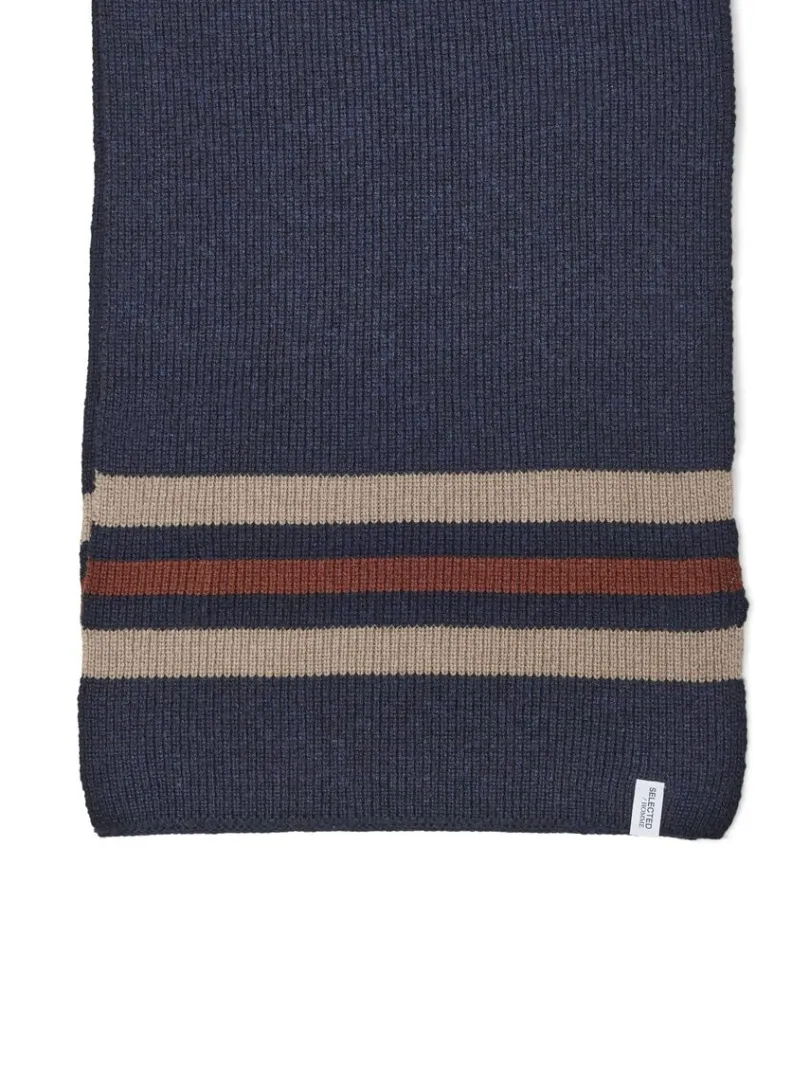 stribet_halstrklde_1.webp Accessories>SELECTED STRIBET HALSTØRKLÆDE Blue