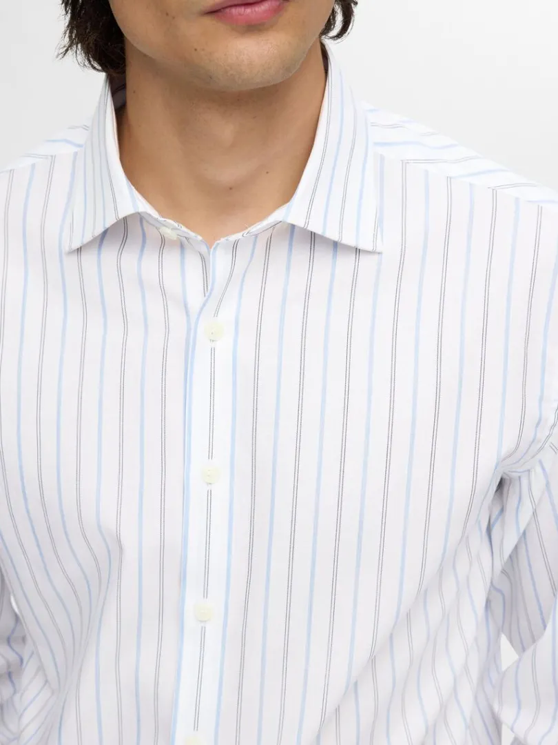 stribet_slim_fit_shirt_5-1.webp Skjorter>SELECTED STRIBET SLIM FIT SHIRT White