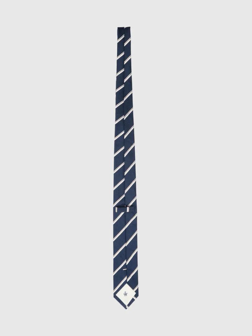 stribet_slips_1-8.webp Accessories | Jakkesæt & Blazers>SELECTED STRIBET SLIPS Blue