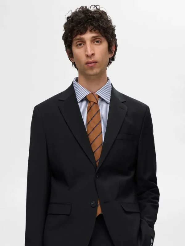 Accessories | Jakkesæt & Blazers>SELECTED STRIBET SLIPS Orange