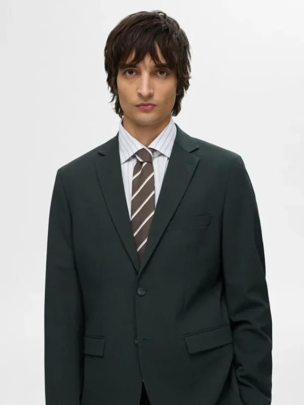Accessories | Jakkesæt & Blazers>SELECTED STRIBET SLIPS Brown
