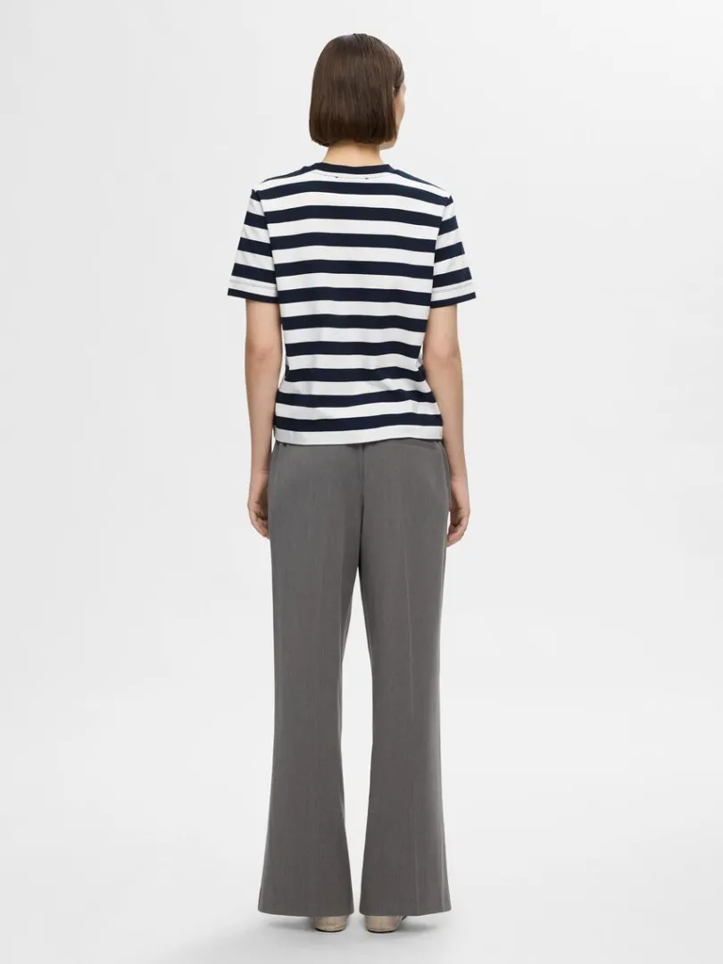stribet_tshirt_4.webp T-shirts>SELECTED STRIBET T-SHIRT Blue