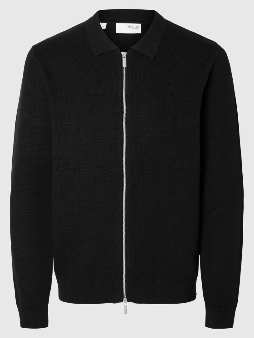 strikket_cardigan_med_lyn_4-3.webp Strik>SELECTED STRIKKET CARDIGAN MED LYNLÅS Black