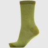 Accessories>SELECTED STRIKKET GLIMMER STRØMPER Green