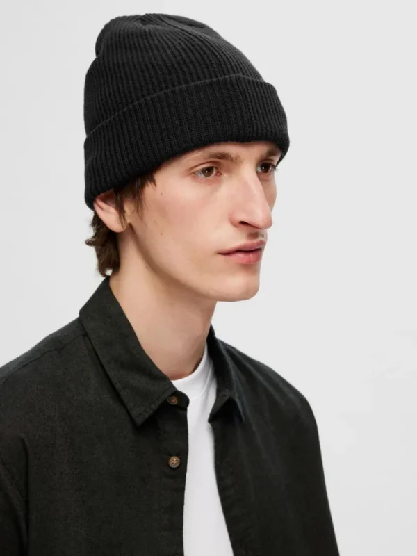 Accessories>SELECTED STRIKKET HUE Black