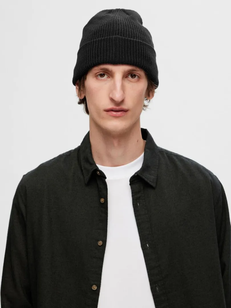 strikket_hue_2-6.webp Accessories>SELECTED STRIKKET HUE Black