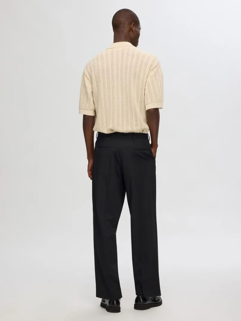 strikket_kortrmet_skjorte_5.webp Poloer>SELECTED STRIKKET KORTÆRMET SKJORTE Beige