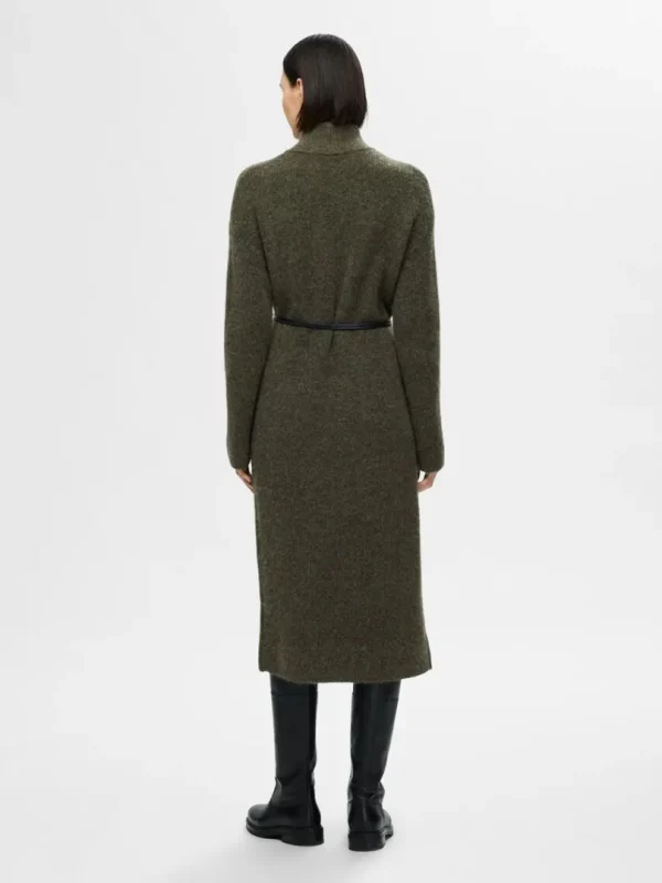 Kjoler | Strik>SELECTED STRIKKET MAXIKJOLE Green