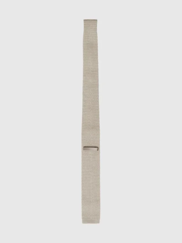Accessories | Jakkesæt & Blazers>SELECTED STRIKKET SLIPS Beige
